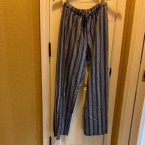 Striped Blue Women's Joggers
